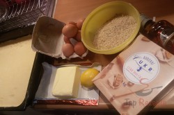 Zubereitung des Rezepts Mürbeteig-Nuss-Kuchen mit Eigelb-Glasur, schritt 5