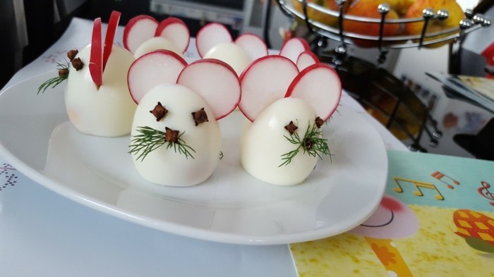 Zubereitung des Rezepts Kalte Platten zu Ostern dekorieren: 18 kreative Ideen, schritt 13
