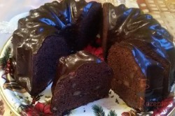 Zubereitung des Rezepts Schokoladen-Gugelhupf mit Walnüssen – mit FOTOANLEITUNG, schritt 13