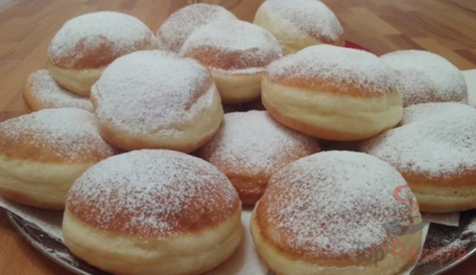 Rezept Berliner Pfannkuchen wie von der Mama